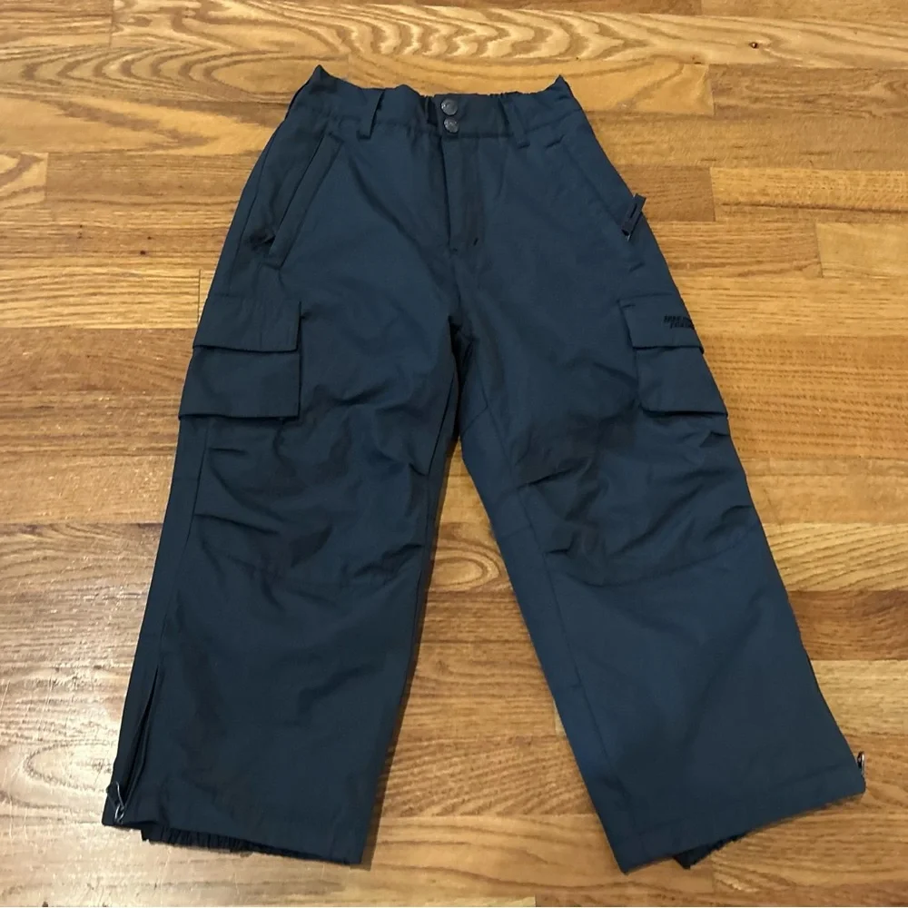 Free Country Charcoal Little Kid Snow Pants/Winter Outerwear Bottoms, Size 4